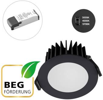 Solido85, 230V, dimbaar, CCT, antraciet antraciet (RAL7016)