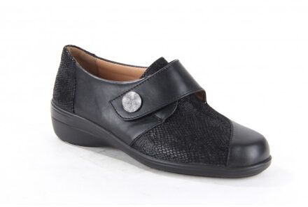 Solidus 26428-00308-j dames instappers sportief Zwart - 38,5