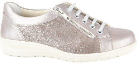 Solidus 29001-40448-k dames veterschoenen sportief Zilver - 41