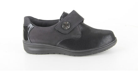 Solidus 29506-00791-k dames klittenbandschoenen - maat 38 Zwart