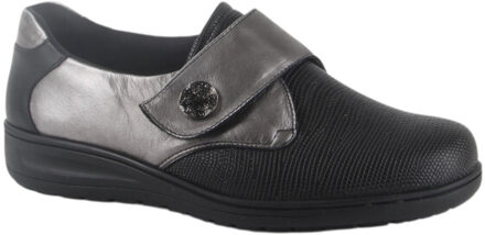 Solidus 29506-30580-k dames klittenbandschoenen 37,5 (4,5) - maat 42,5 Zilver