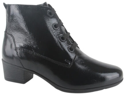 Solidus 35019-01256-k dames veterboots gekleed Zwart - 41