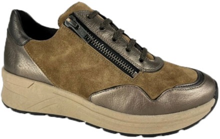 Solidus Sneaker Schoenen Solidus , Brown , Dames - 37 EU