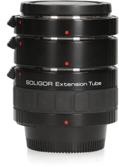 Soligor Soligor Extension Tube Set 12/20/36mm - Nikon F