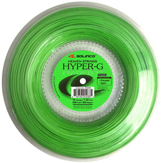 Solinco Hyper-G Rol Snaren 100m-Groen - 1.20,1.25,1.30