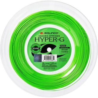 Solinco Hyper-G Round Rol Snaren groen - 1.25
