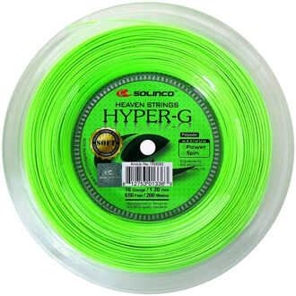 Solinco Hyper-G Soft Rol Snaren 200m groen - 1.15,1.20,1.25