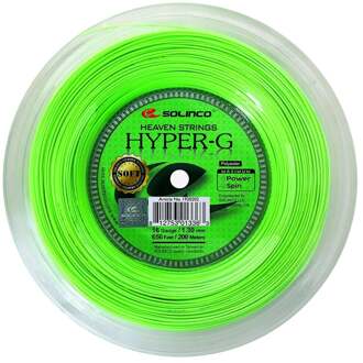 Solinco Hyper-G Soft Rol Snaren 200m-Groen - 1.20,1.25,1.30