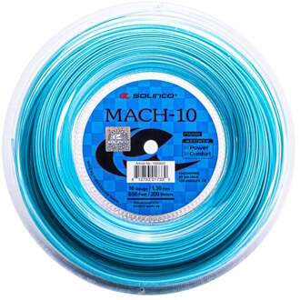 Solinco Mach 10 Rol Snaren 200m-Blauw - 1.30