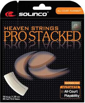 Solinco Pro-Stacked Set Snaren 12,2m-Wit - 1.20,1.30,1.35