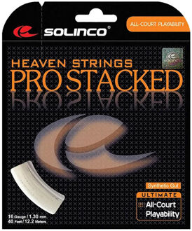 Solinco Pro-Stacked Set Snaren 12,2m-Wit - 1.30