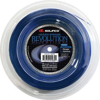 Solinco Revolution Rol Snaren 200m-Blauw - 1.15,1.20,1.25,1.30