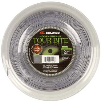 Solinco Tour Bite Diamond Rough Rol Snaren 200m zilver - 1.20,1.25,1.30