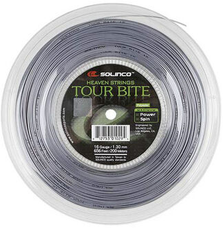 Solinco Tour Bite Rol Snaren 100m zilver - 1.20,1.25,1.30