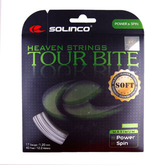 Solinco Tour Bite Soft Set Snaren 12,2m zilver - 1.15