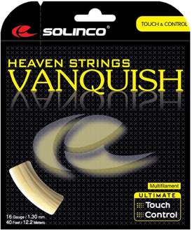 Solinco Vanquish Natur Set Snaren 12,2m-Natuurlijke Kleuren - 1.20