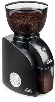 Solis 1662 Scala Zero Static Grinder Koffiemolen Zwart