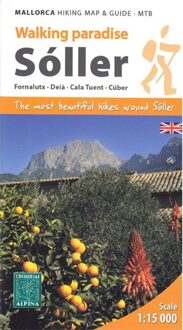 Soller - Mallorca Hiking Map and Guide - MTB