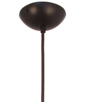 Solo hanglamp Ui bruin-zwart 30cm