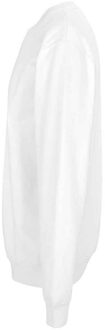 Sols Columbia Unisex Sweatshirt voor volwassenen (Wit) - maat L