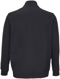 Sols Cooper Marl Full Zip Jack voor volwassenen (Zwart) - XS
