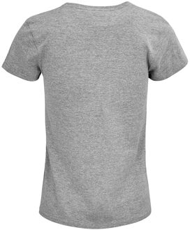 Sols Dames/dames Crusader Marl Organic T-shirt (Grijs) - XL