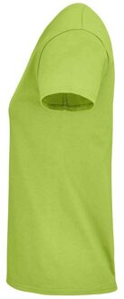 Sols Dames/dames Crusader Organisch T-shirt (Appelgroen) - maat L