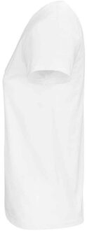 Sols Dames/dames Crusader Organisch T-shirt (Wit) - M