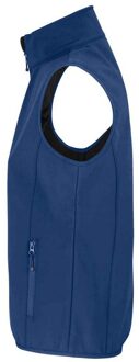 Sols Dames/dames Falcon Softshell gerecyclede bodywarmer (Afgrond blauw) - XL