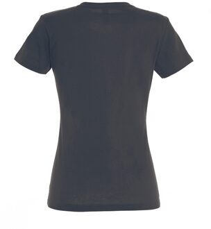 Sols Dames/dames Imperial Heavy Short Sleeve T-Shirt (Donkergrijs) - maat