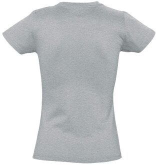 Sols Dames/dames Imperial Heavy Short Sleeve T-Shirt (Grijze Mergel) Grijs