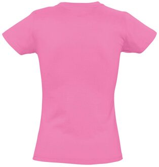 Sols Dames/dames Imperial Heavy Short Sleeve T-Shirt (Orchideeënroze) - M