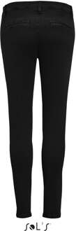 Sols Dames/dames Jules Chino Broek (Zwart)