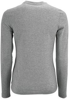 Sols Dames/dames Keizerlijk T-Shirt met lange mouwen (Grijze Mergel) Grijs - XL