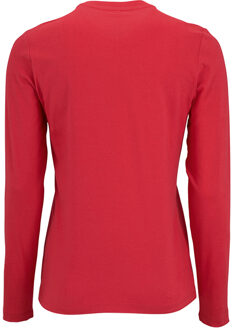 Sols Dames/dames Keizerlijk T-Shirt met lange mouwen (Rood) - maat L