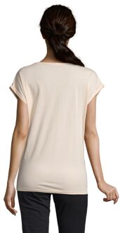 Sols Dames/dames Melba T-shirt met platte mouwen (Romig Roze) - S