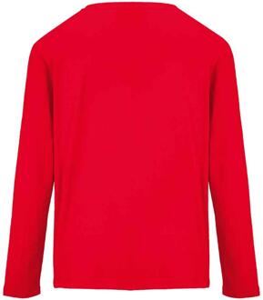 Sols Dames/Dames Monarch T-shirt met lange mouwen (Rood) - XS