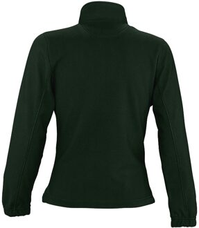 Sols Dames/dames North Full Zip Fleece Jacket (Bosgroen) - XL