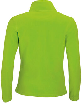 Sols Dames/dames North Full Zip Fleece Jacket (Kalk) - maat Groen
