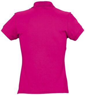 Sols Dames/dames Passion Pique Poloshirt met korte mouwen (Fuchsia) - 2XL