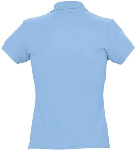 Sols Dames/dames Passion Pique Poloshirt met korte mouwen (Hemelsblauw) - maat S
