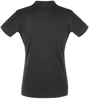 Sols Dames/dames Perfect Pique Poloshirt met korte mouwen (Donkergrijs) - L
