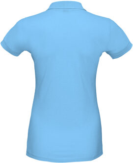 Sols Dames/dames Perfect Pique Poloshirt met korte mouwen (Hemelsblauw) - S
