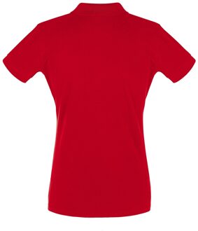 Sols Dames/dames Perfect Pique Poloshirt met korte mouwen (Rood) - 3XL