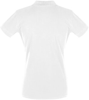 Sols Dames/dames Perfect Pique Poloshirt met korte mouwen (Wit) - S