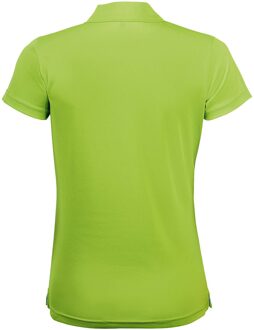 Sols Dames/dames Performer korte mouw Pique Polo Shirt (Appelgroen) - maat XL