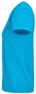 Sols Dames/Dames Pioneer Organic T-shirt (Aqua) Blauw