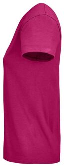 Sols Dames/Dames Pioneer Organic T-shirt (Fuchsia) - maat S