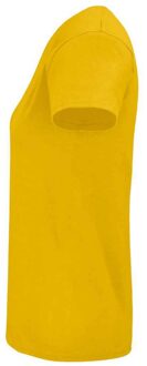 Sols Dames/Dames Pioneer Organic T-shirt (Goud) - maat M Geel