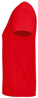 Sols Dames/Dames Pioneer Organic T-shirt (Rood) - XL